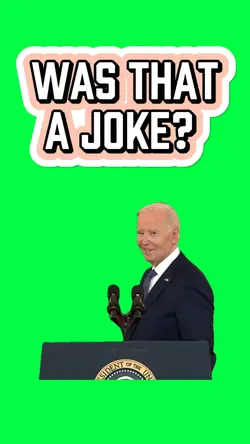 WAS THAT A JOKE?