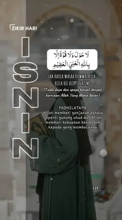 Zikir hari Isnin 