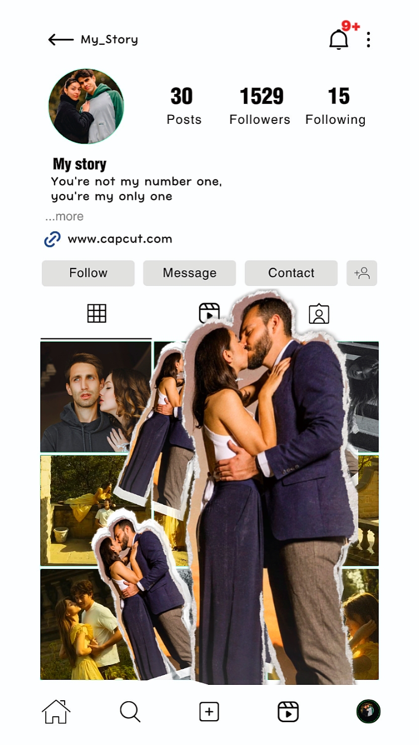 capcut template cover