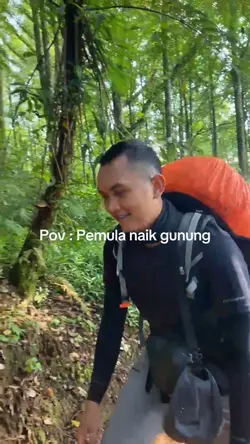 Pemula naik gunung