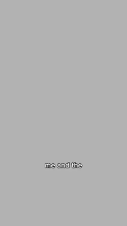 me and the devil