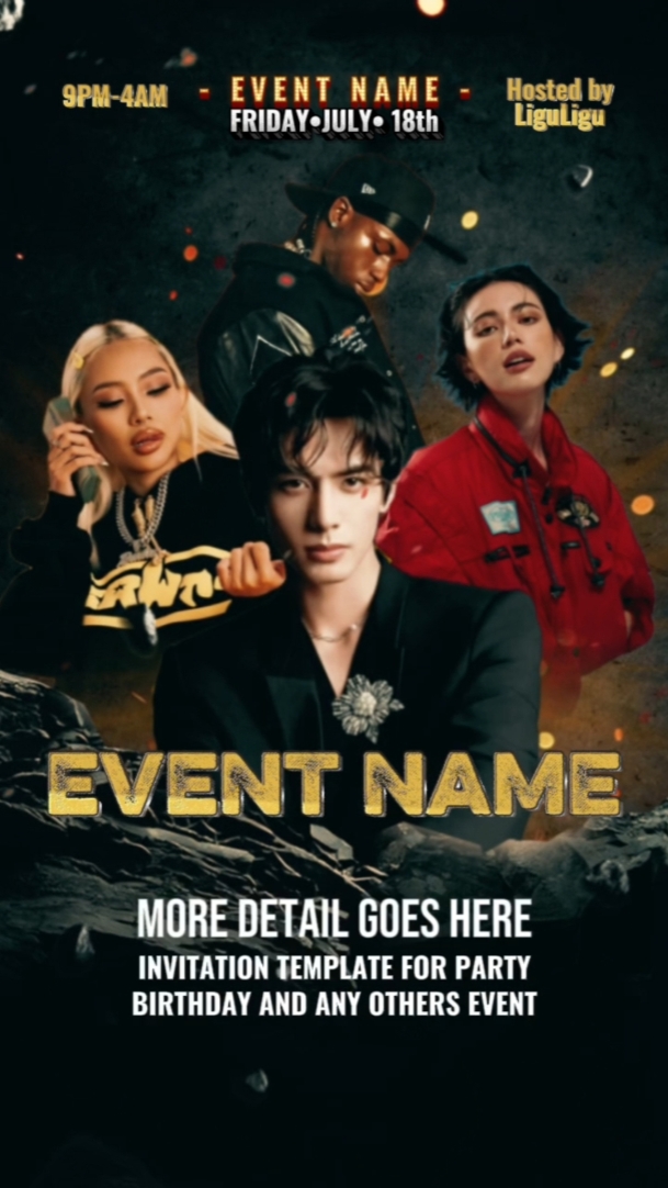 capcut template cover