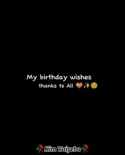 Birthday wishes 