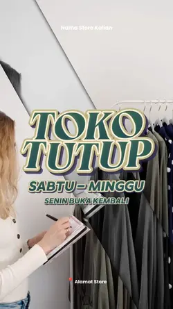 TOKO TUTUP CLOSE