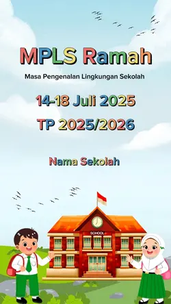 hari pertama sekolah