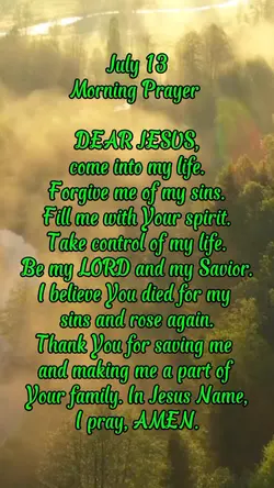 morning Prayer 