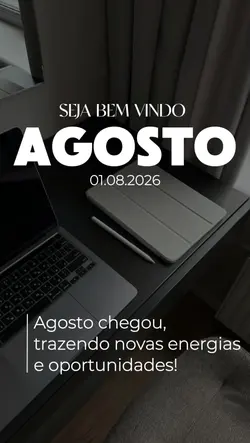 Bem-vindo Agosto