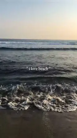 i love beach