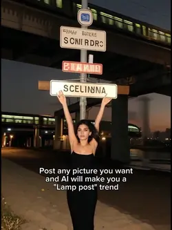 Lamp post trend
