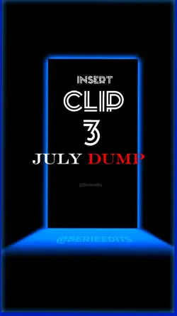 July Dump Template