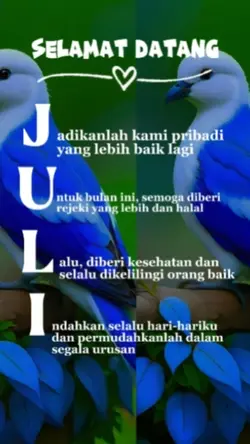 selamat datang juli
