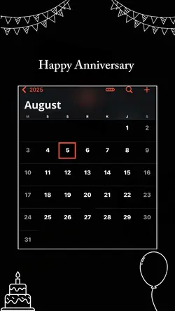 anniv 5 august 2025