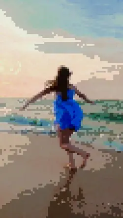Pixelated to clear🔥
