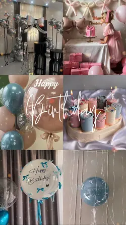Birthday collage