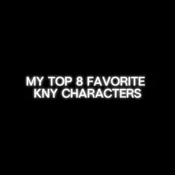Top 8 characters