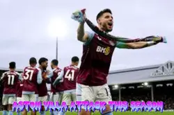 Villa are on fire