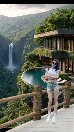 waterfall view 