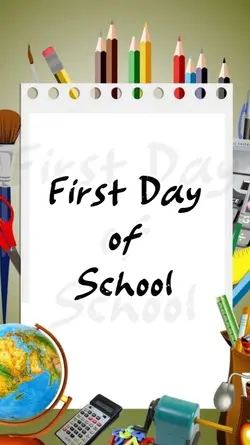 First Day Of School