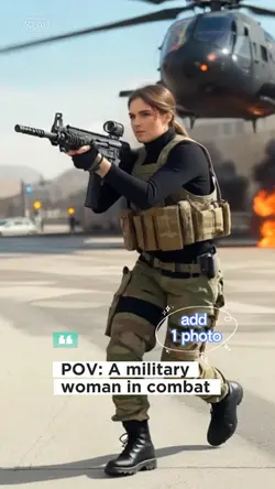 military woman