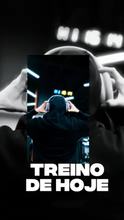 treino de hoje 