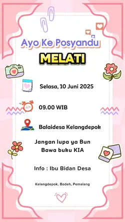 Undangan Posyandu 