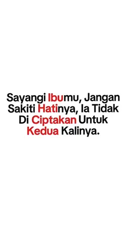 Sayangi Ibumu