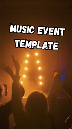 Music Event Template