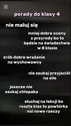 jakie jeszcze klasy 