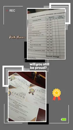 With honors award