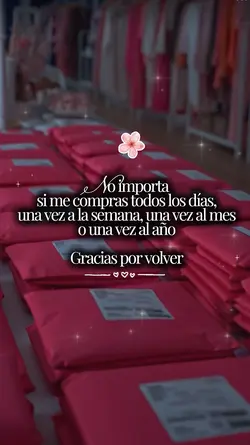 Gracias por volver