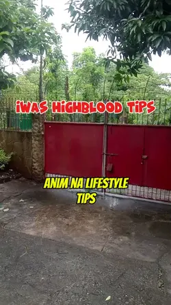 IWAS HIGHBLOOD TIPS