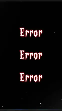 Error trend