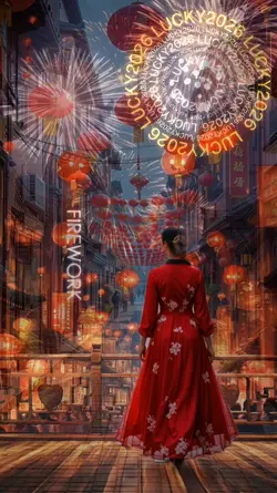 text firework 