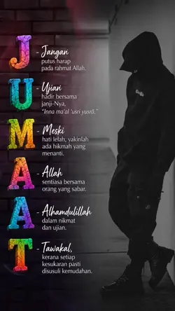 AKROSTIK JUMAAT