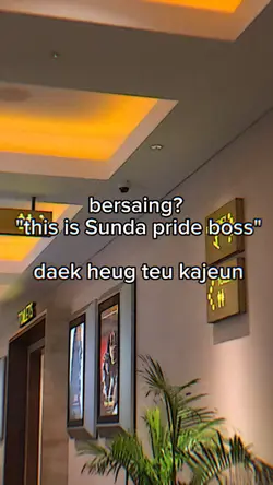 Sunda pride nih boss