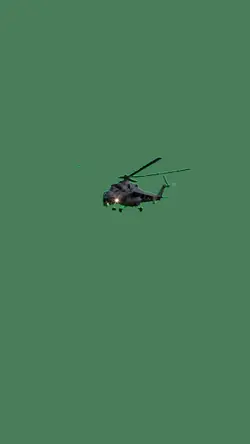 helicopter green