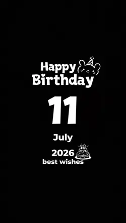 Happy birthday