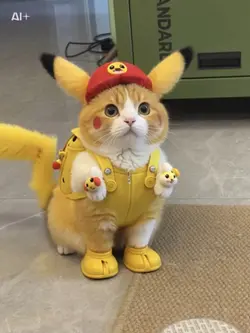 AIPikachu変身する