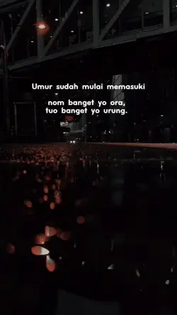 Usia sudah mulai