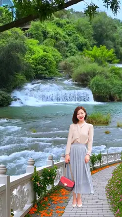 Waterfall view 