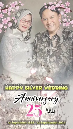 Happy Wedding Silver