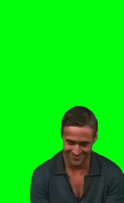 trying not to laugh