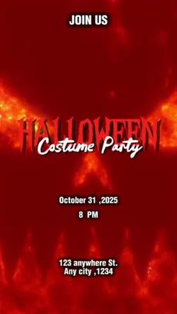 Halloween invitation