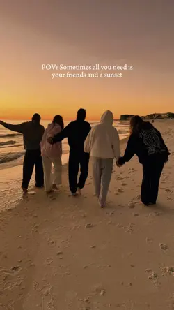 Friend/ sunset ☀️