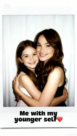 Hug younger self AI
