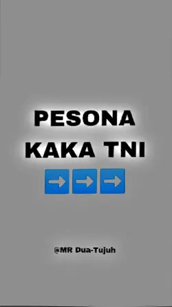Pesona kaka TNI
