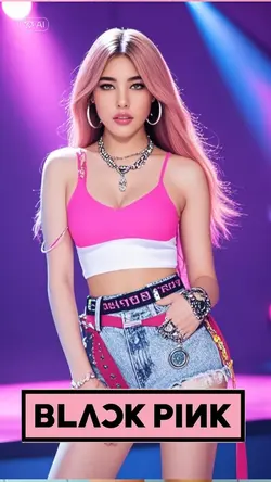 Black pink cosplay