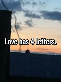 love has 4 letters 