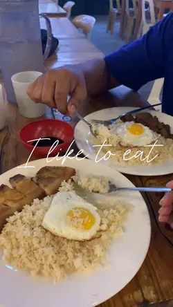 I like to eat