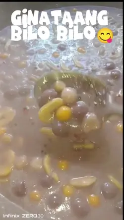 Ginataang bilobilo